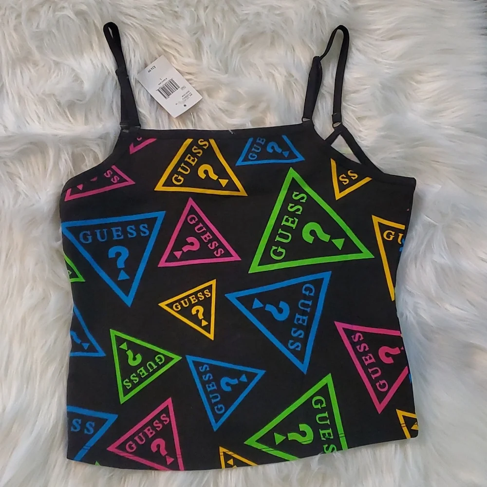 Nwt Guess Dean Tank - Picture 4 of 5